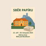 Sběr papíru na naší škole