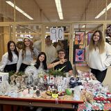 Vánoční jarmareček u nás ve škole!